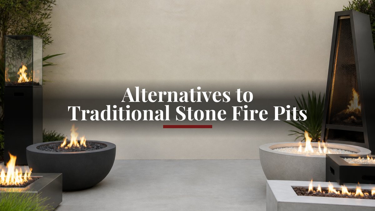 Alternatives to Traditional Stone Fire Pits - Eternal Flame Outdoors
