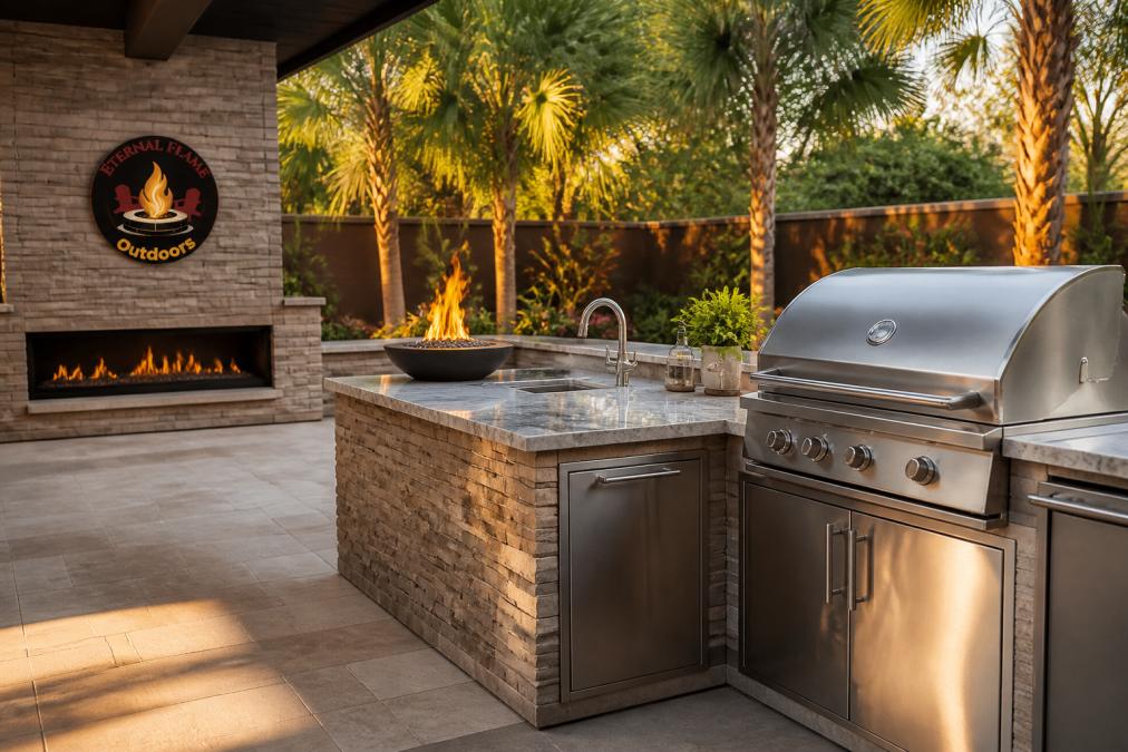 Best Outdoor Kitchen Layout Ideas for 2026 - Eternal Flame Outdoors