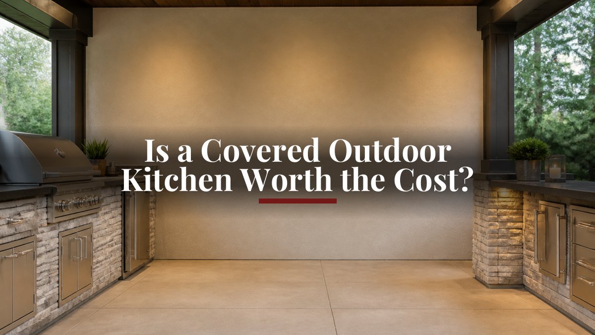 Is a Covered Outdoor Kitchen Worth the Cost? - Eternal Flame Outdoors