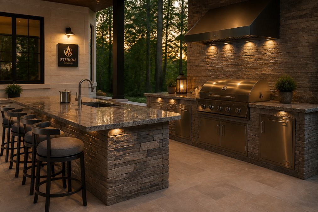 Luxury Outdoor Kitchen Design Ideas: A 2026 Guide - Eternal Flame Outdoors