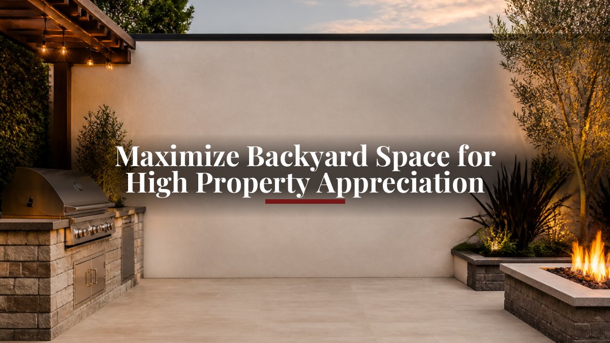 Maximize Backyard Space for High Property Appreciation