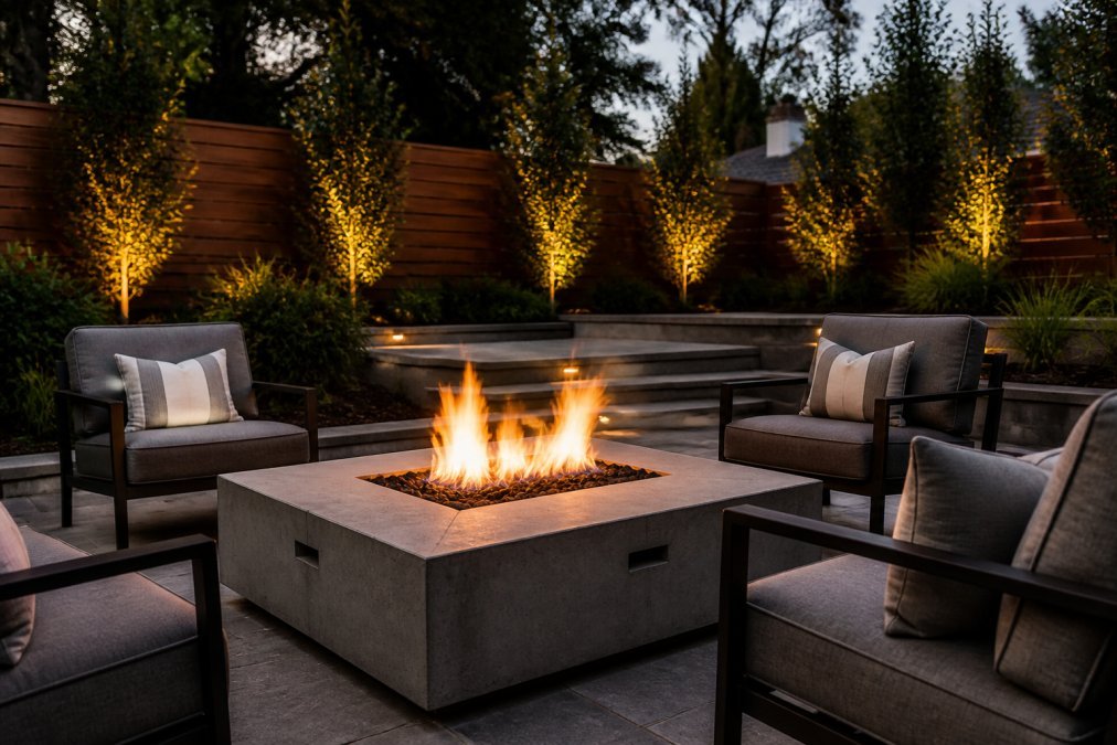 Modern Backyard Fire Pit Ideas for 2026 - Eternal Flame Outdoors