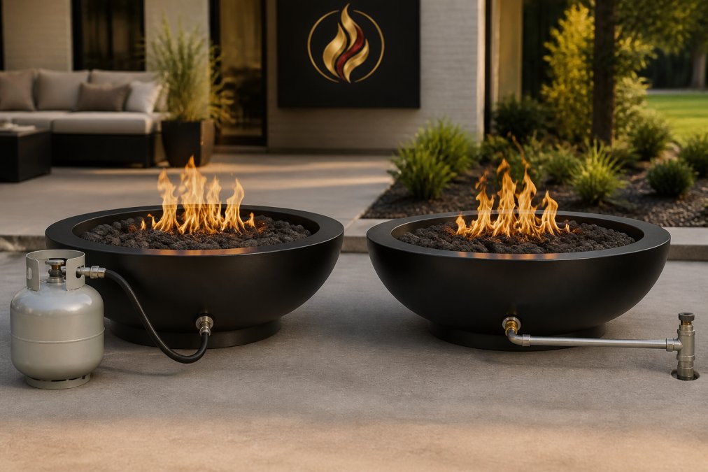 Propane vs Natural Gas Outdoor Fire Pits: 2026 Guide