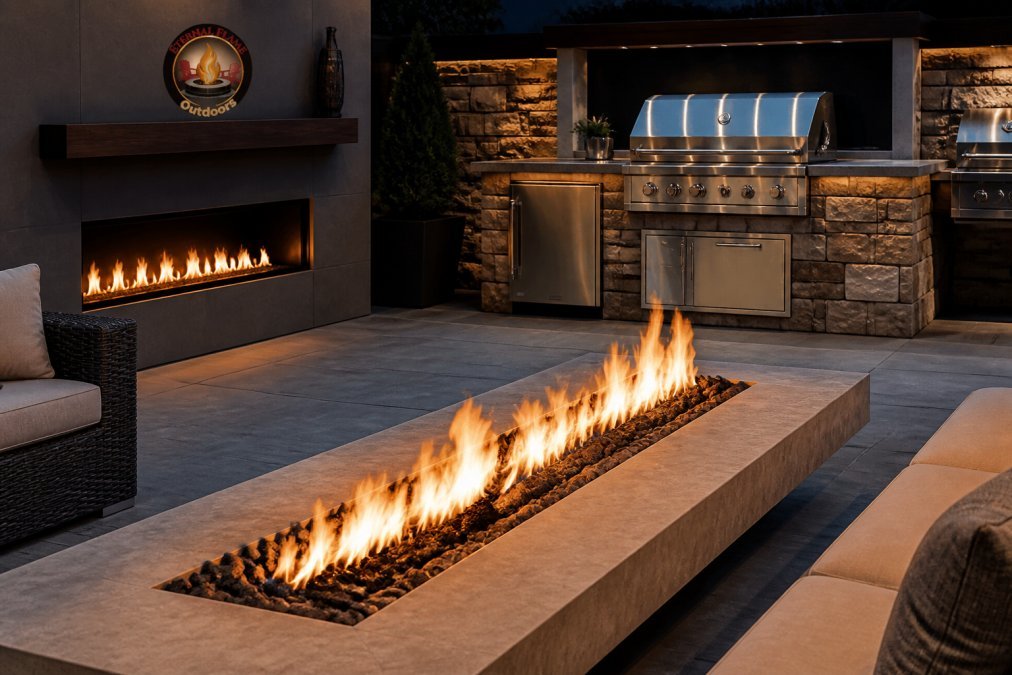 Starfire Direct Alternative for Luxury Fire Features - Eternal Flame Outdoors