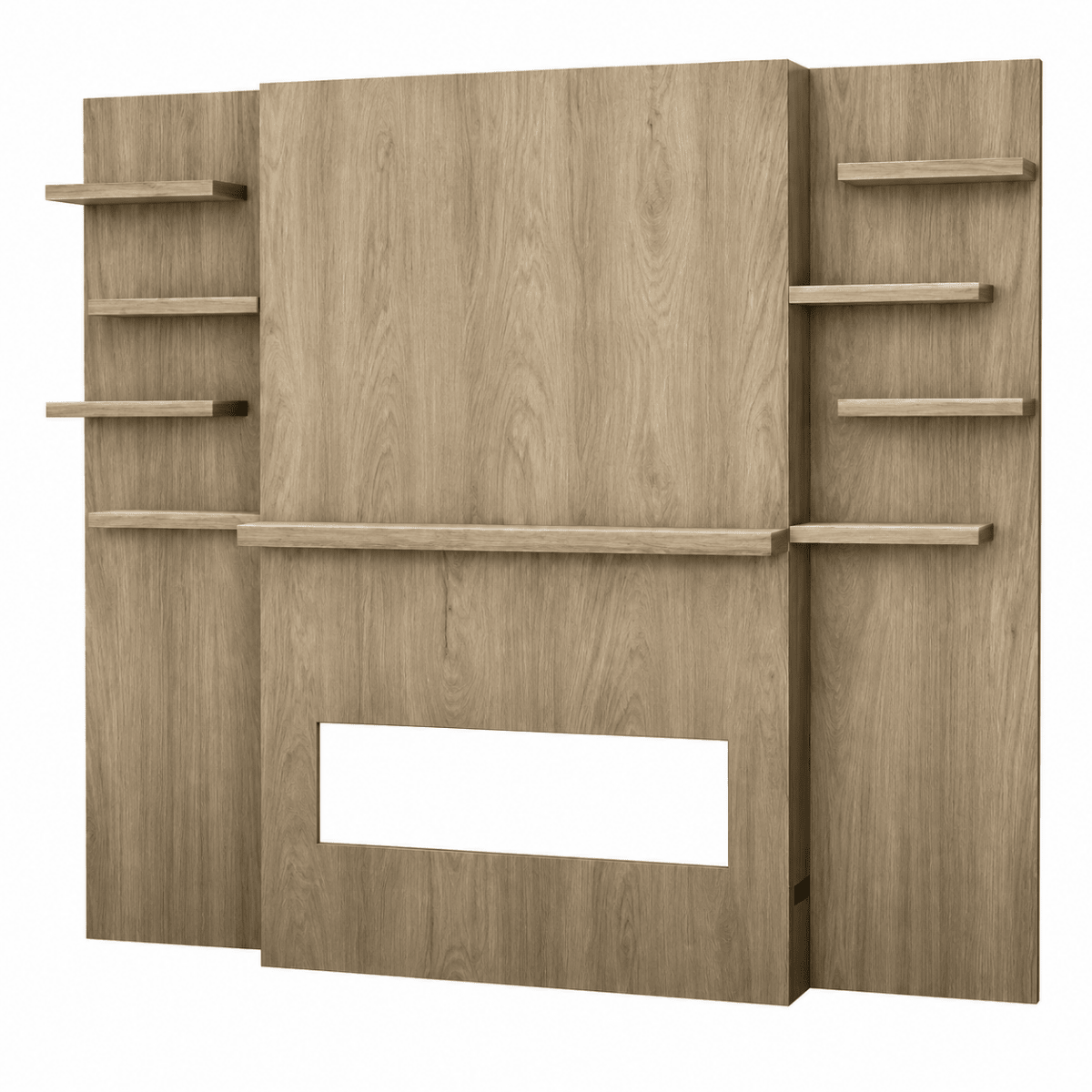 Allwood Media Wall System for 60" Spectrum or Orion Slimline Fireplace - Eternal Flame Outdoors