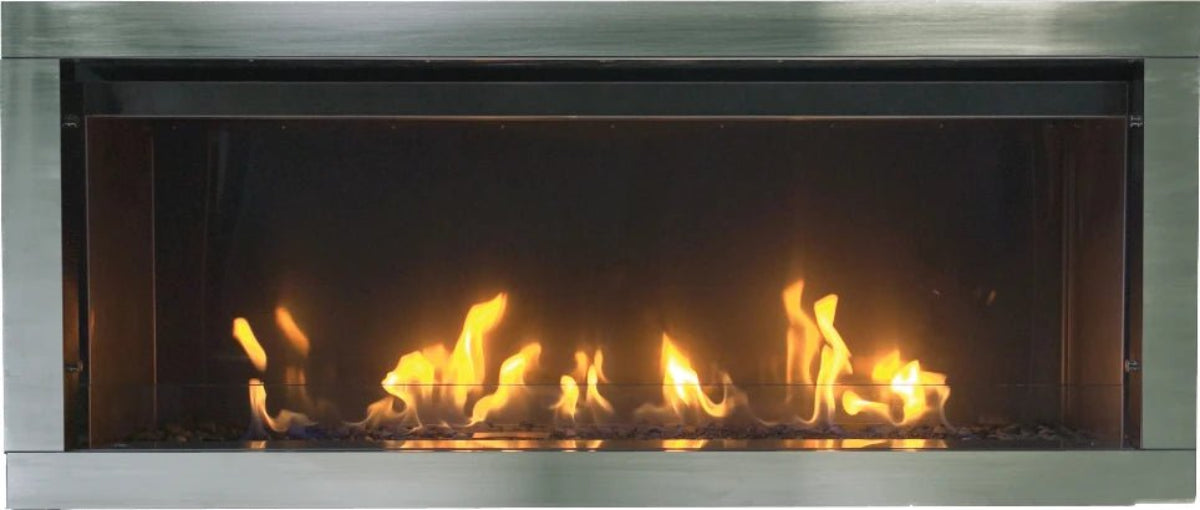 Amanti Sierra Flame Tahoe 45" Outdoor Direct Vent Linear Gas Fireplace - Eternal Flame Outdoors