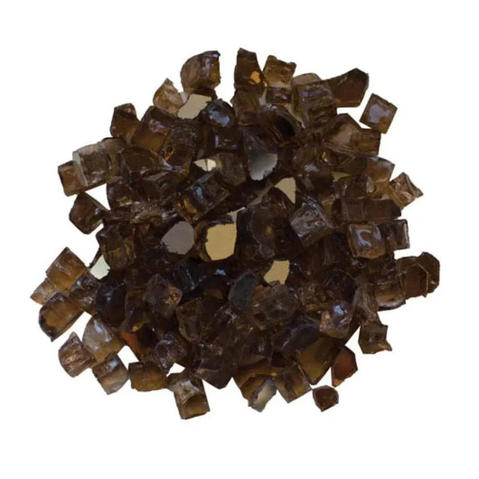 Amantii 1/2" Reflective Fireglass - 5lbs - Eternal Flame Outdoors