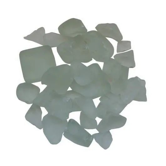 Amantii Frosted Fireglass - 5lbs, Available in White or Dusty Purple - Eternal Flame Outdoors