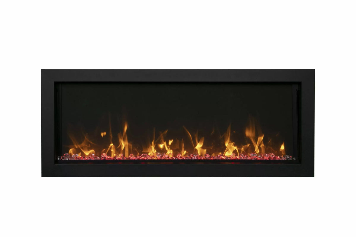 Amantii Panorama Xtraslim Full View Smart Electric Fireplace - Eternal Flame Outdoors