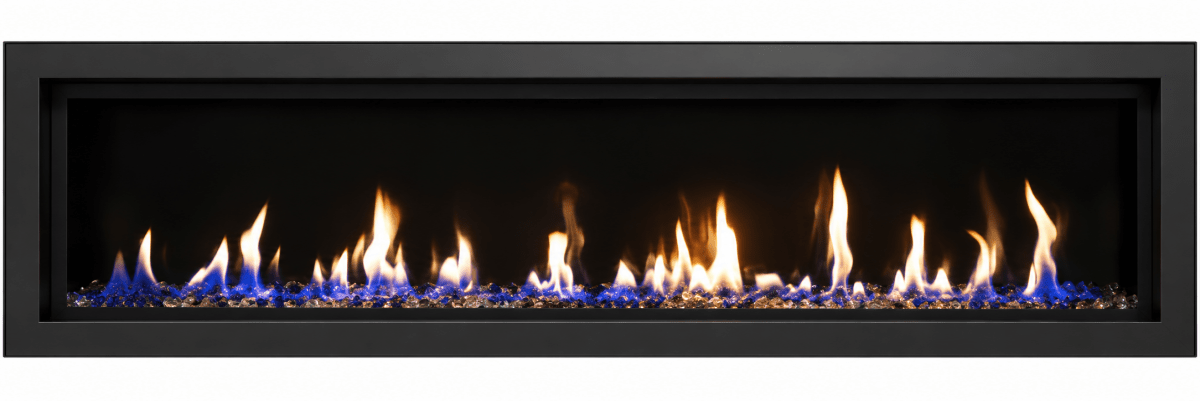 Amantii Sierra Flame Austin 65" Direct Vent Linear Gas Fireplace - Eternal Flame Outdoors