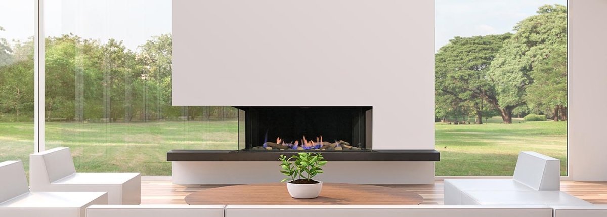 Amantii Sierra Flame Toscana Three Sided Gas Fireplace - Eternal Flame Outdoors
