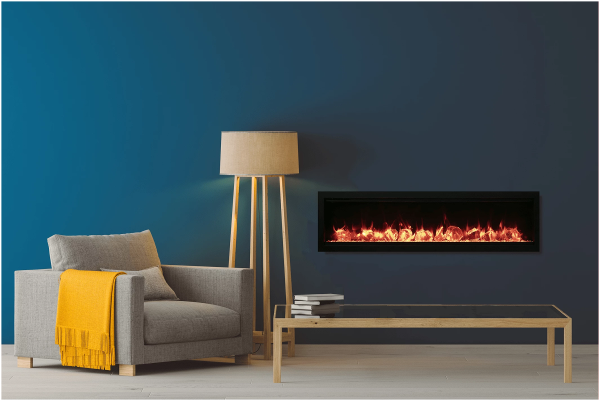 Amantii Symmetry Smart Electric Built In Fireplace - Eternal Flame Outdoors