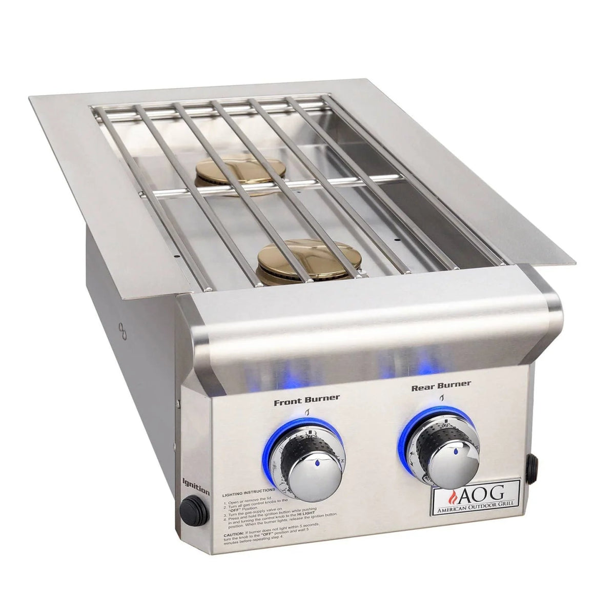 AOG T Series Drop In Double Side Burner - Eternal Flame Outdoors