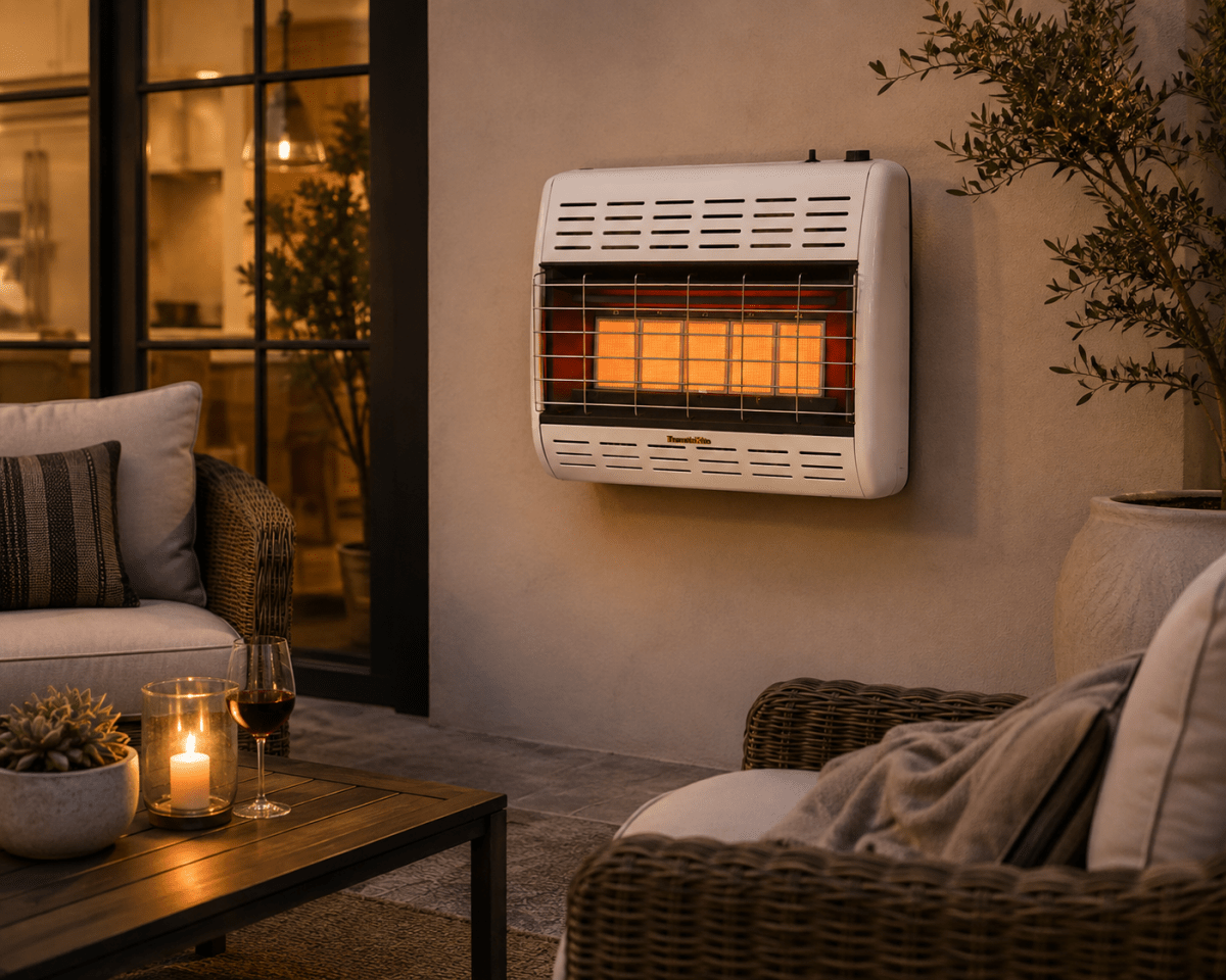 Empire HearthRite Radiant Vent-Free Heater-Manual NG - Eternal Flame Outdoors