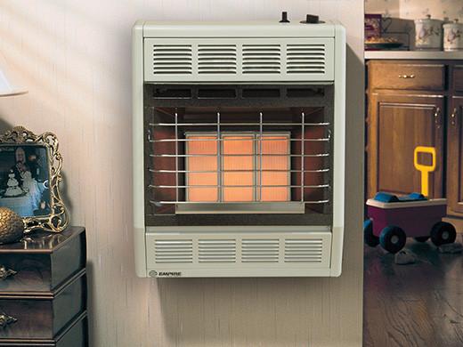 Empire Heating Vent-Free Infrared Heater - Eternal Flame Outdoors