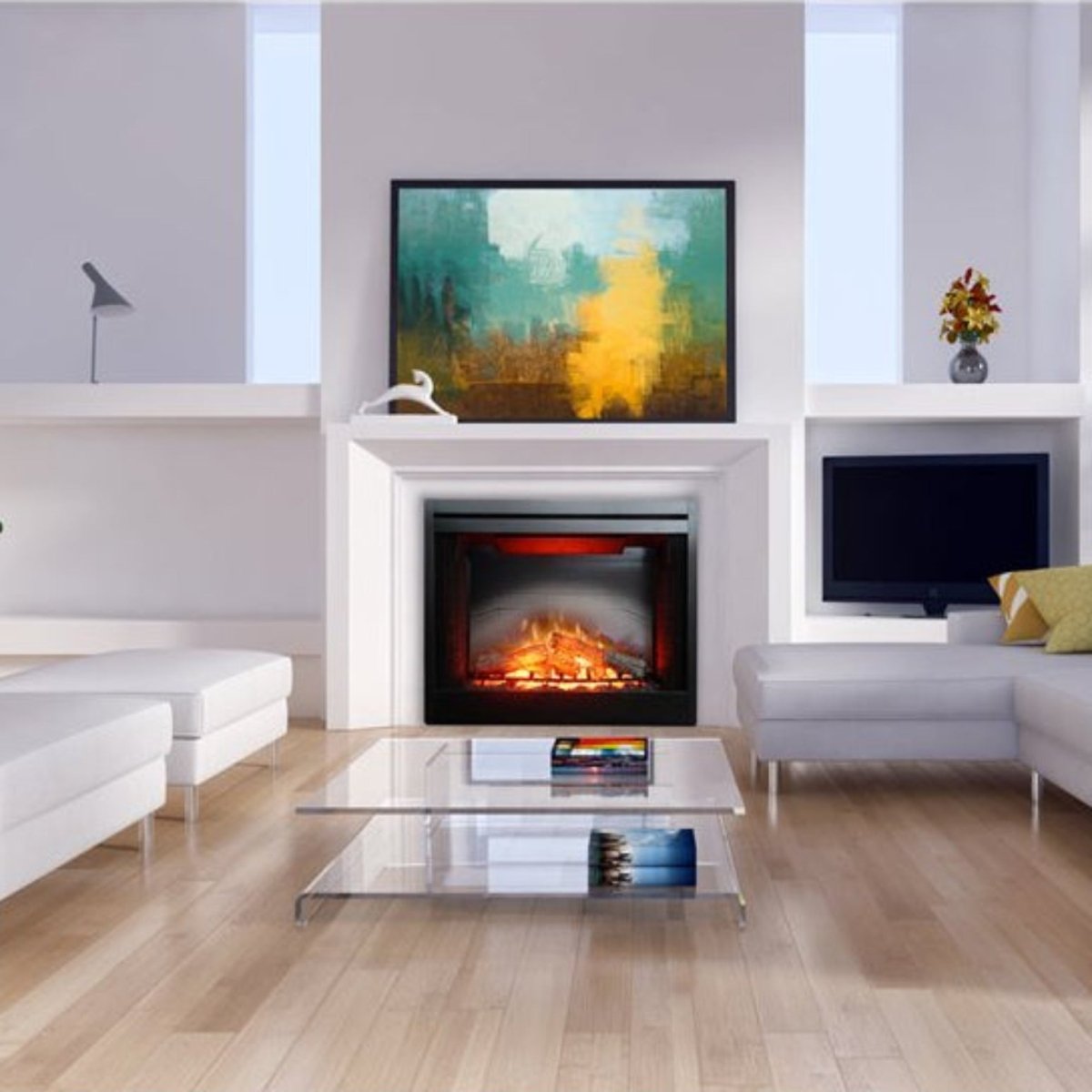 Empire Nexfire 39" Traditional Electric Fireplace - Eternal Flame Outdoors