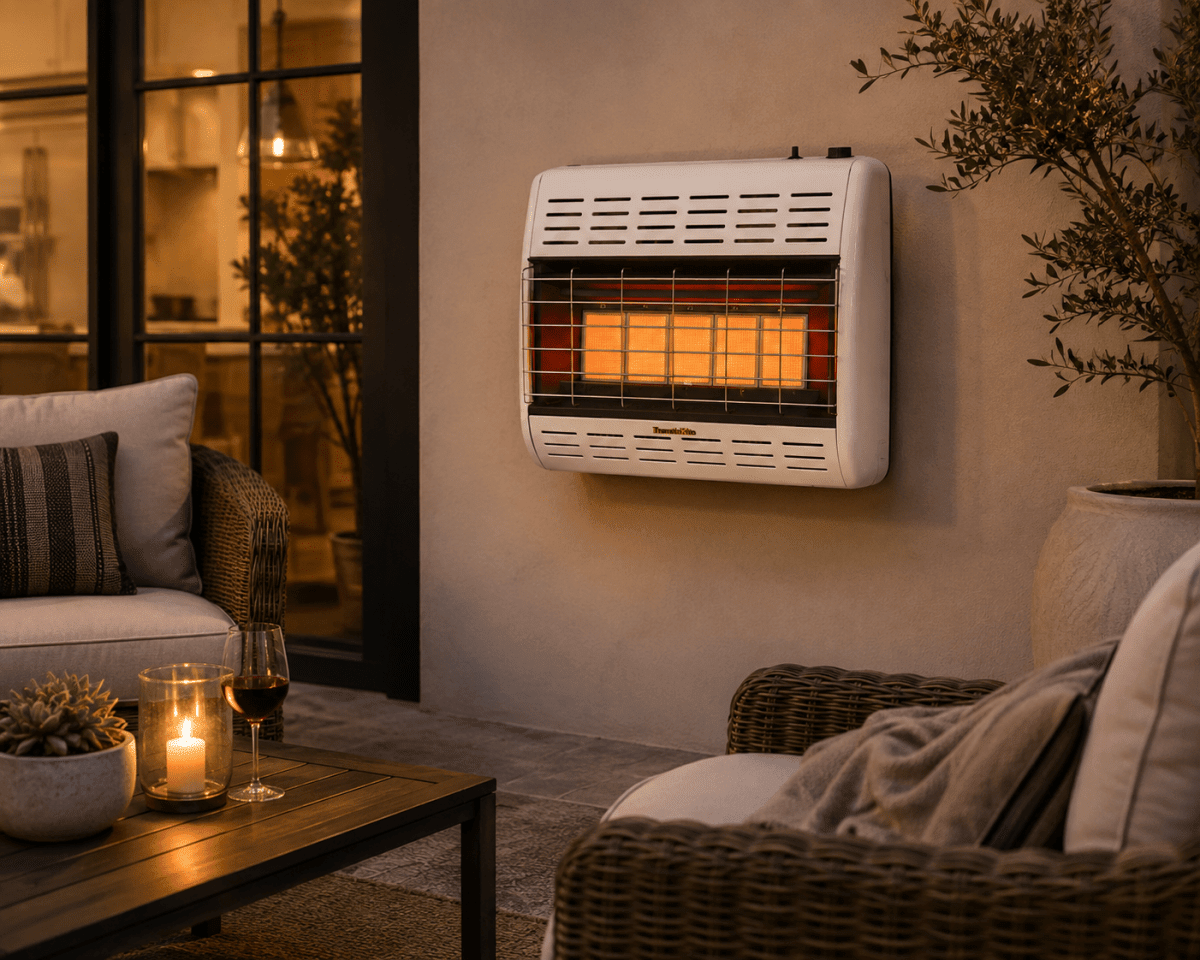 HearthRite Vent-Free Infrared Heater - Eternal Flame Outdoors