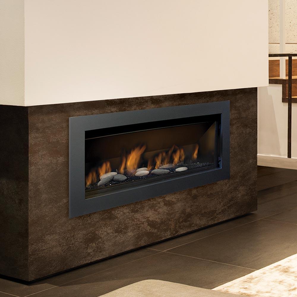 Lamego 45" Zero Clearance Electronic Ignition Gas Fireplace - Eternal Flame Outdoors