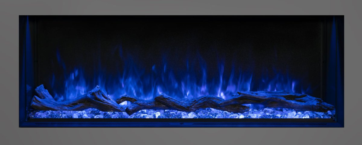 Modern Flame Landscape Pro Slim Built In Electric Fireplace - Eternal Flame Outdoors