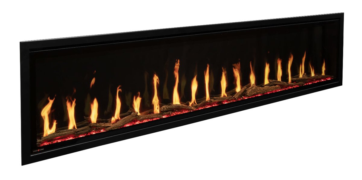 Modern Flame Orion Slim (Heliovision) Recessed Electric Fireplace - Eternal Flame Outdoors