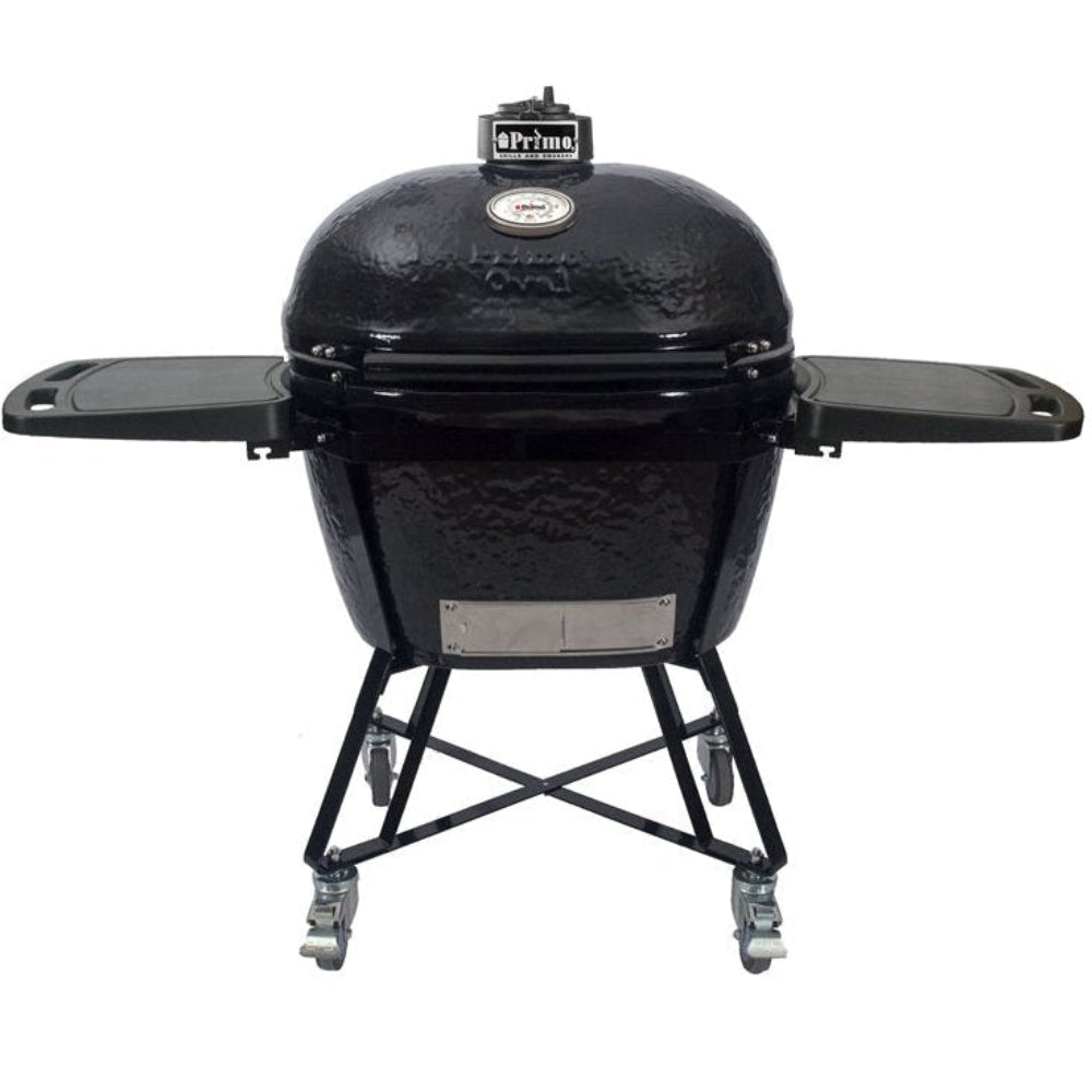Primo XL Oval Charcoal Grill – All - In - One - Eternal Flame Outdoors