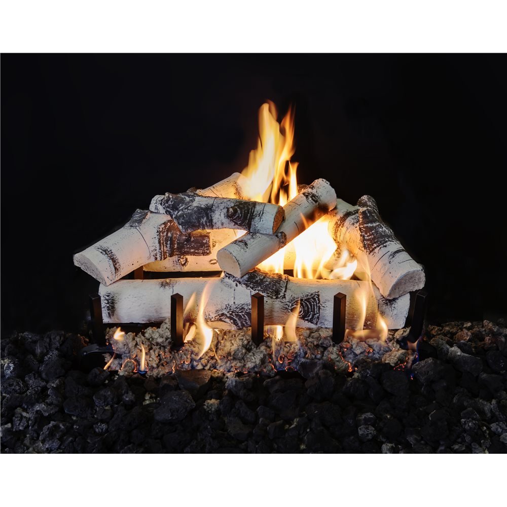 Quaking Aspen Vented Gas Logs – 18"–60" - Eternal Flame Outdoors