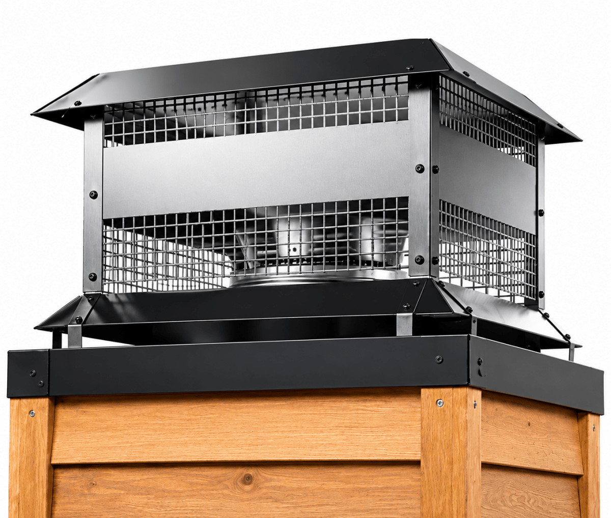 Termination Cap for Wood Fireplace - Eternal Flame Outdoors