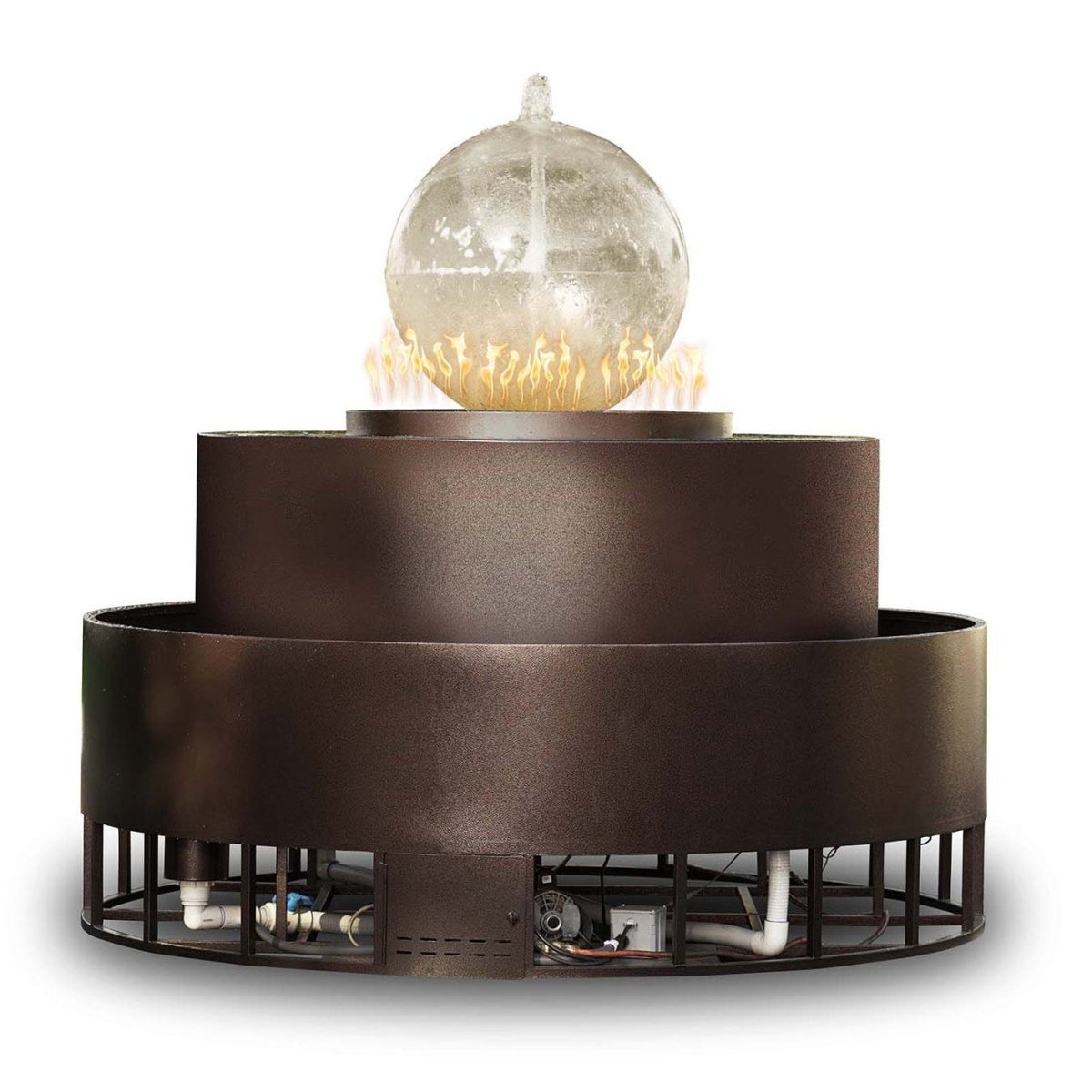 The Outdoor Plus Atlas Fire & Water Self-Contained Unit - Eternal Flame Outdoors