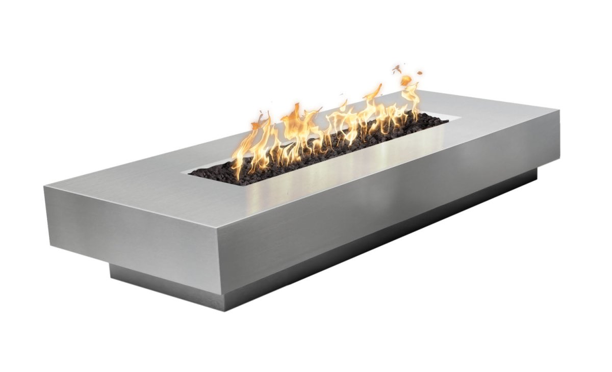 The Outdoor Plus Cabo Linear Fire Pit - Metal Collection - 56" - Eternal Flame Outdoors