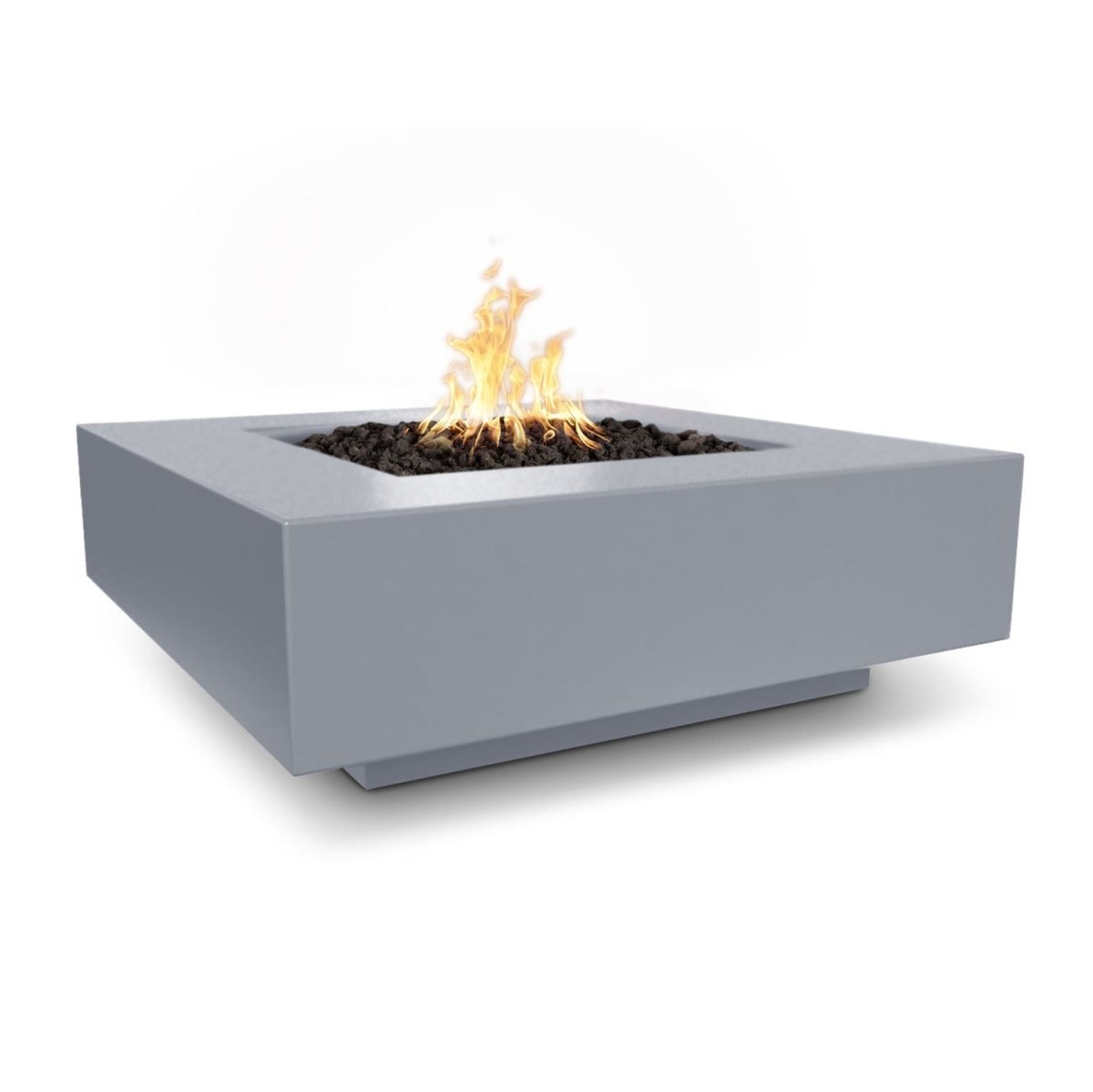 The Outdoor Plus Cabo Square Fire Pit - GFRC Concrete - 48" - Eternal Flame Outdoors