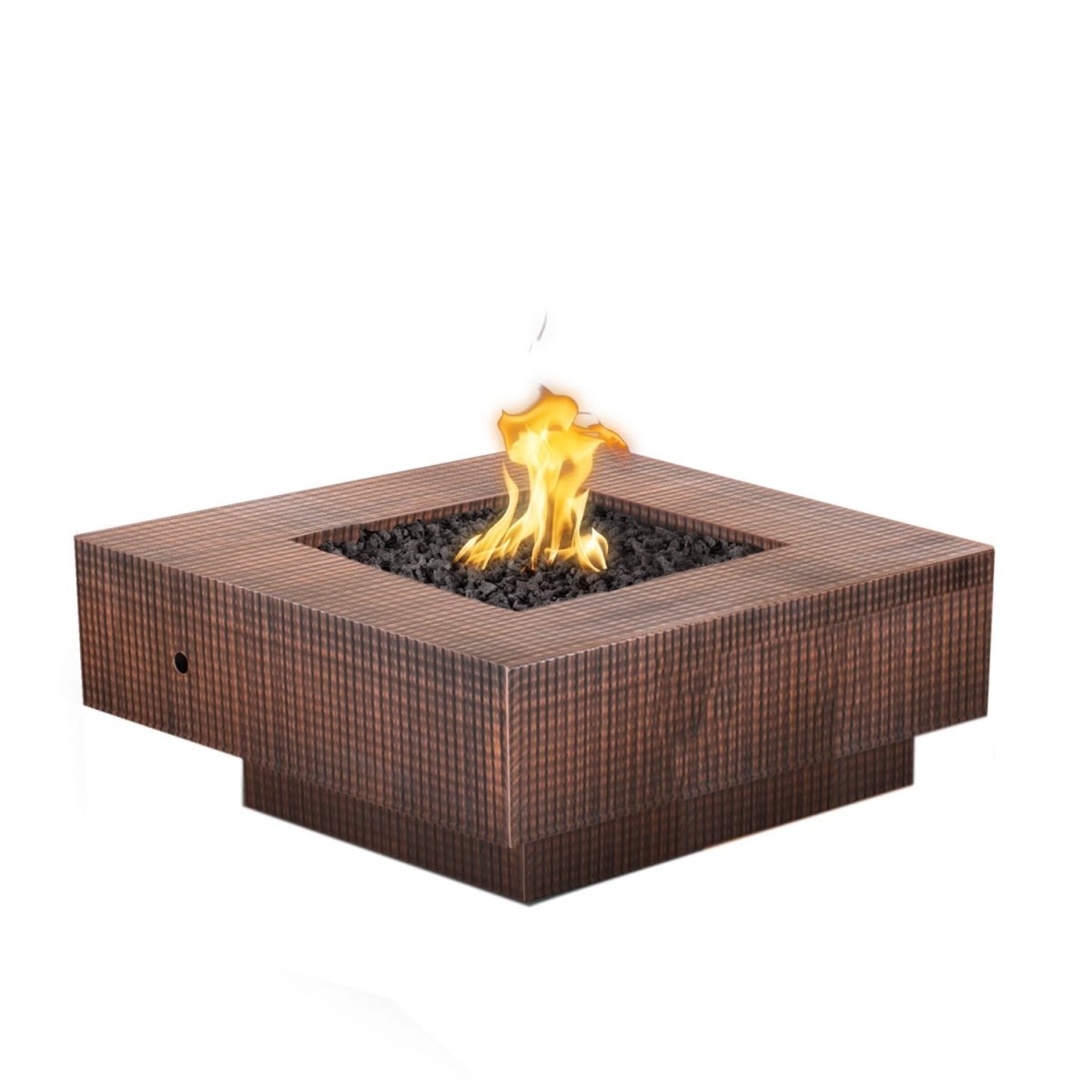The Outdoor Plus Cabo Square Fire Pit - Metal Collection - 60" - Eternal Flame Outdoors