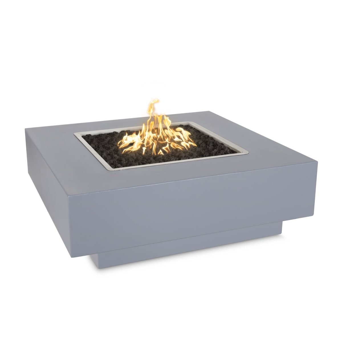The Outdoor Plus Cabo Square Fire Pit - Powder Coat - 60" - Eternal Flame Outdoors