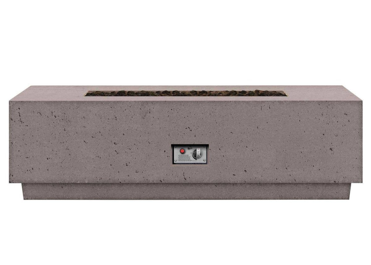 True Flame Sanctuary 1 Retangular 76" Fire Table - Eternal Flame Outdoors