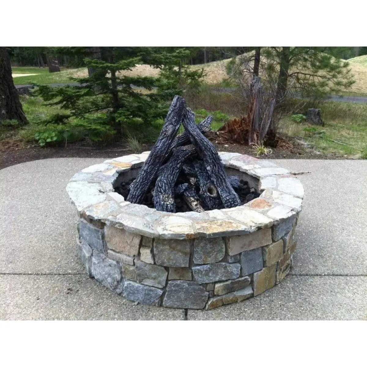 True Flame Sedona 19 Piece Refractory Concrete Log Set - Eternal Flame Outdoors