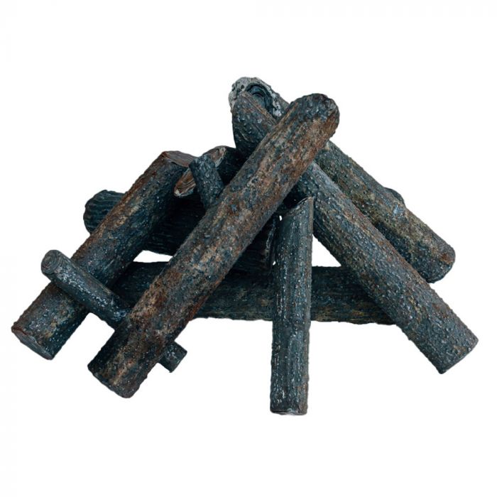 True Flame Steel Log Set for Pro Series Steel Fire Pit - Ironwood - Eternal Flame Outdoors