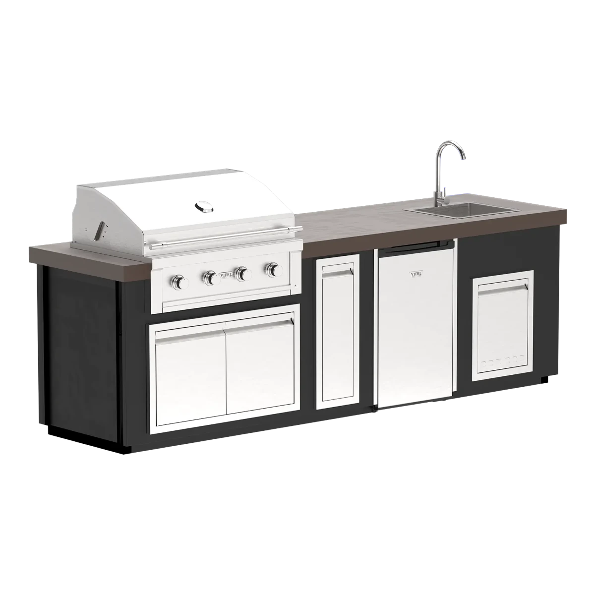 Videl Luxe 112I - BBQ Island - Eternal Flame Outdoors