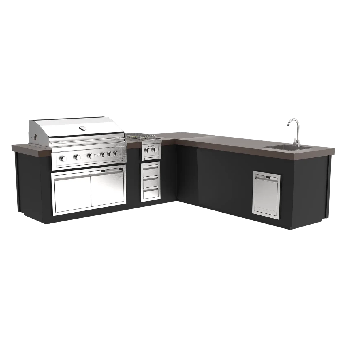 Videl Maestro 112L - BBQ Island - Eternal Flame Outdoors