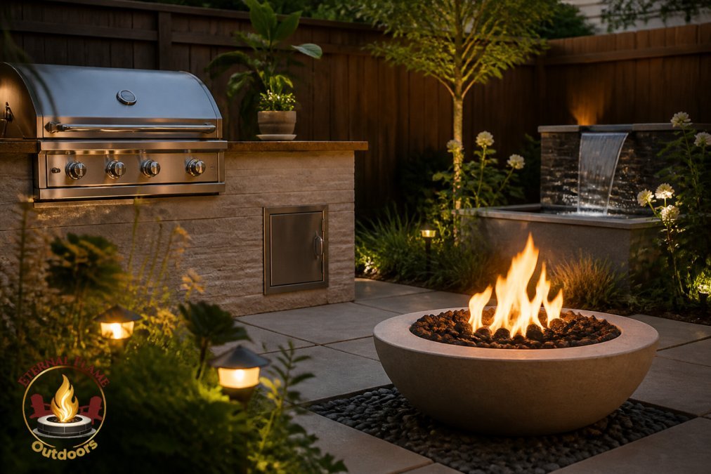 How to Design a Small Backyard Oasis: 7 Steps - Eternal Flame Outdoors