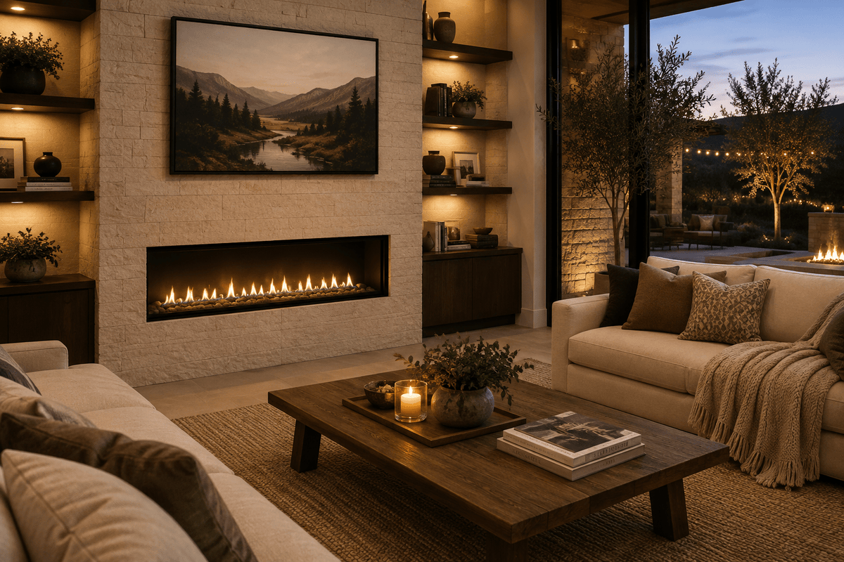 Electric Fireplaces - Eternal Flame Outdoors