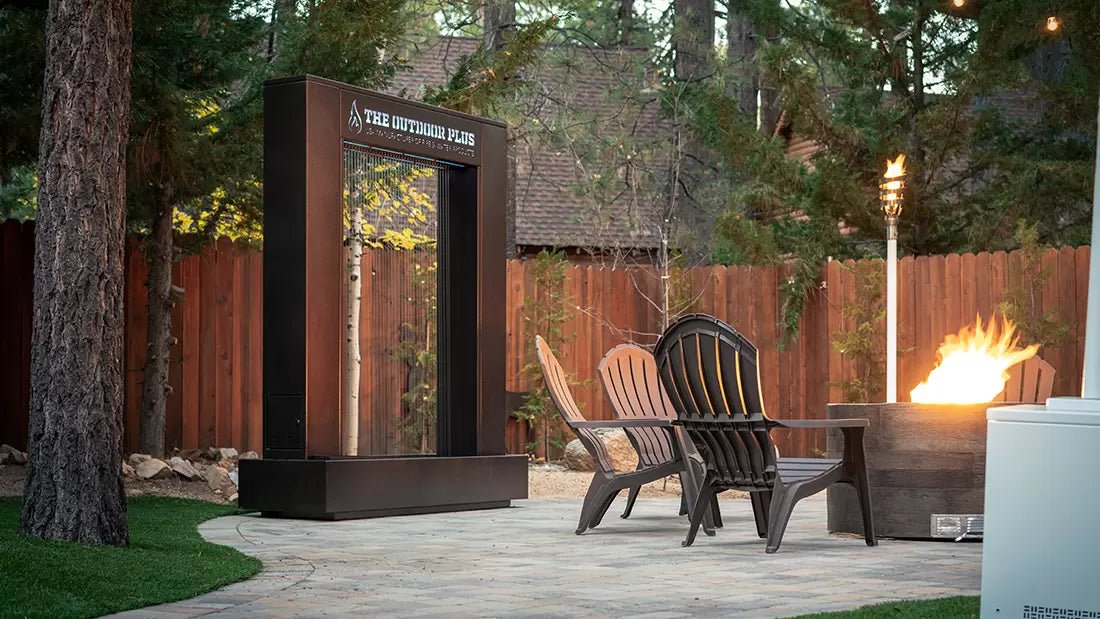 Waterfalls and Scuppers - Eternal Flame Outdoors