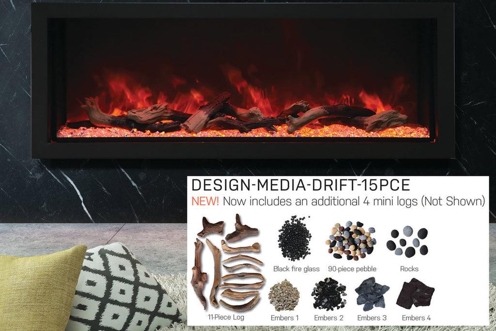 15-Piece Deluxe Driftwood Media Kit - Eternal Flame Outdoors