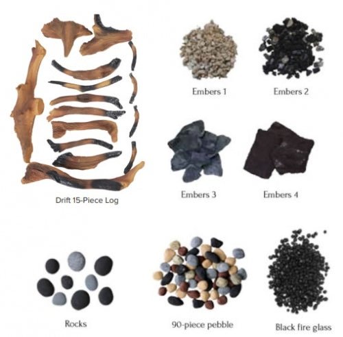 15-Piece Deluxe Driftwood Media Kit - Eternal Flame Outdoors
