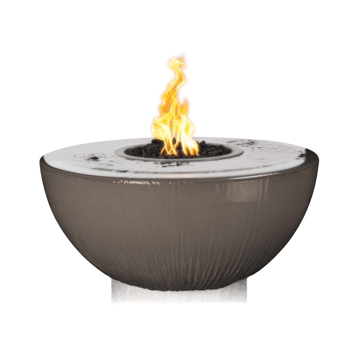 38″ Sedona Fire & Water Bowl – 360° Spill - Bowl only (for Fountains) - Eternal Flame Outdoors