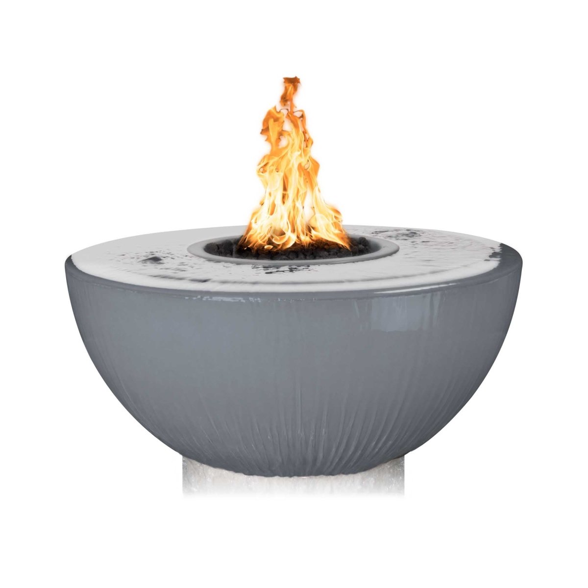 38″ Sedona Fire & Water Bowl – 360° Spill - Bowl only (for Fountains) - Eternal Flame Outdoors