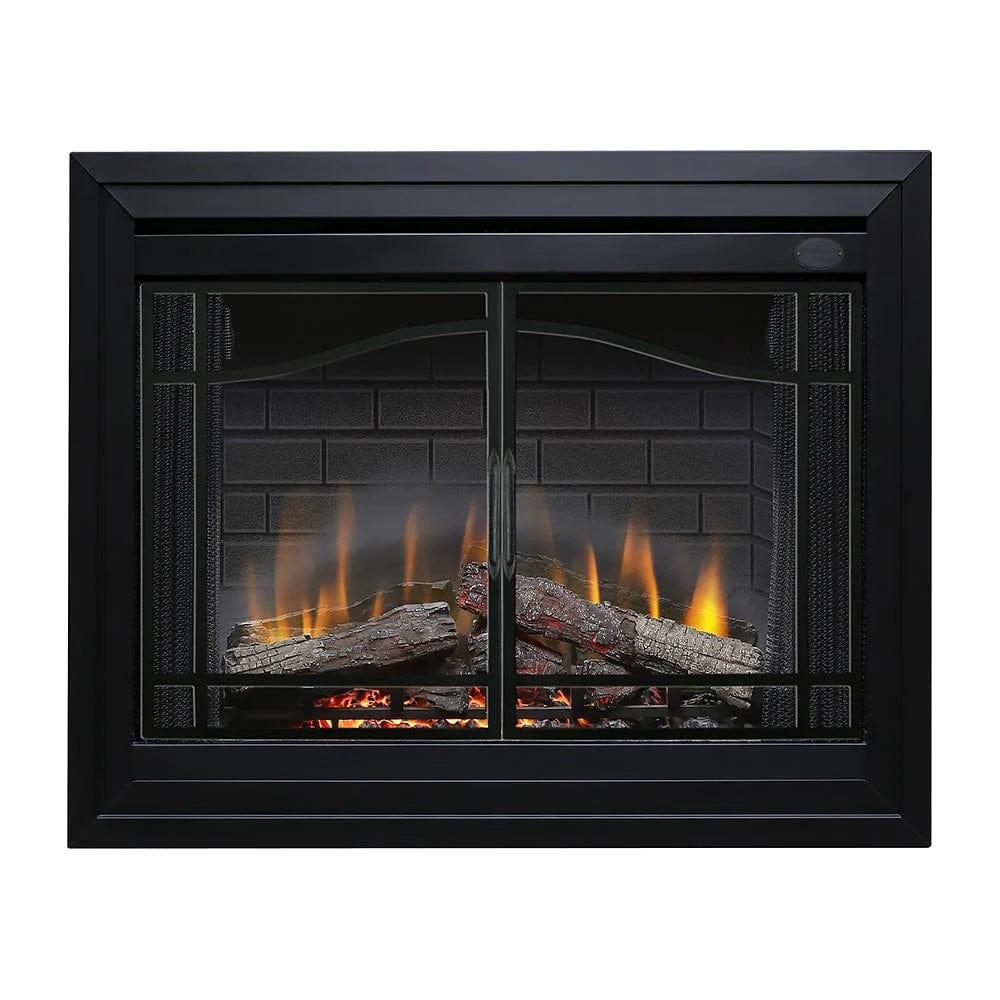 39" Glass Swing Door For Standard Built In Fireplace - Eternal Flame Outdoors