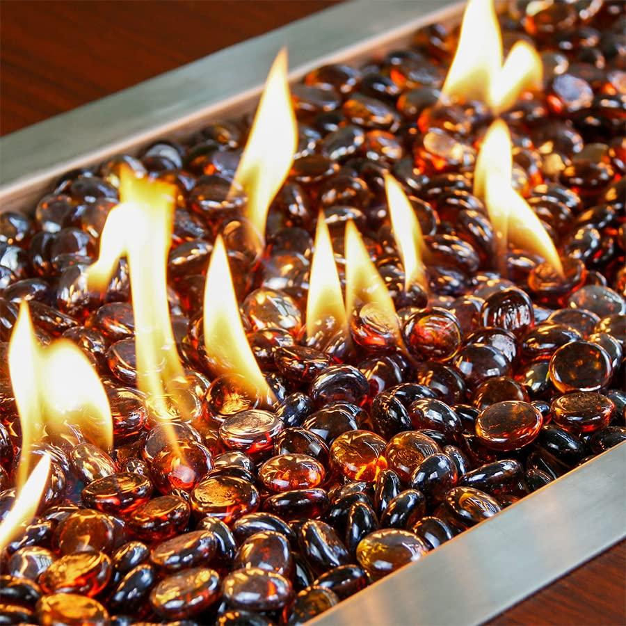 5lbs Sable Large Bead Fireglass Media Kit - Eternal Flame Outdoors