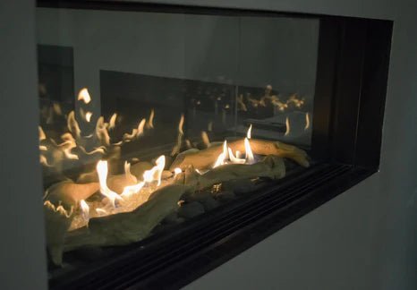 Amanti Sierra Flame Lyon 48" 4 Sided See Through Natural Gas Fireplace - Eternal Flame Outdoors