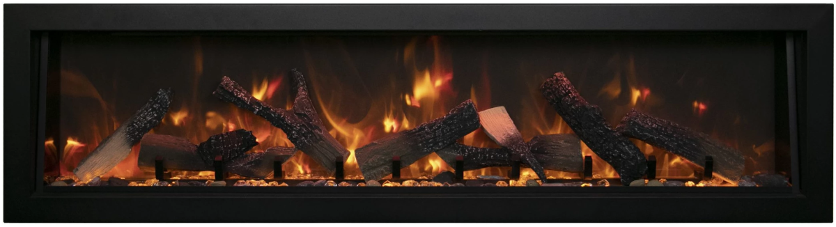 Amantii Panorama Deep XT Full View Smart Electric Fireplace - Eternal Flame Outdoors