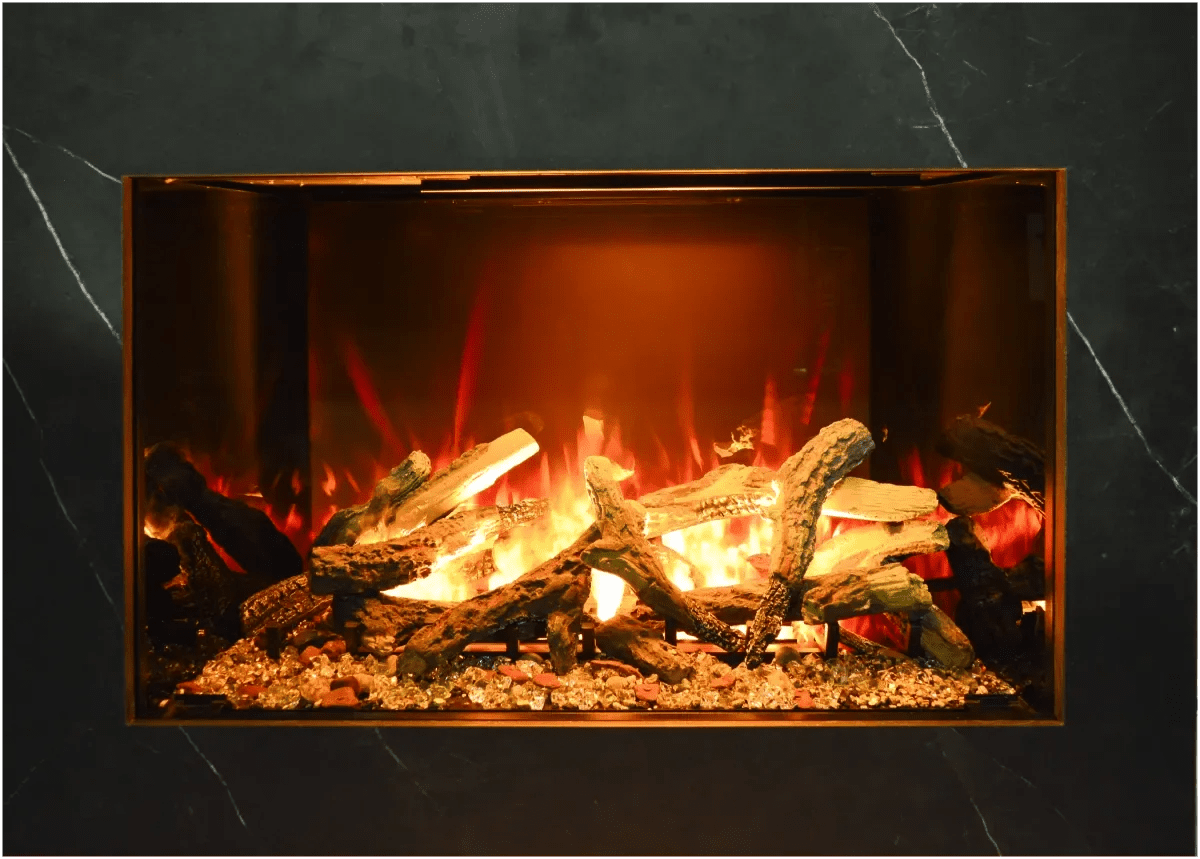 Amantii Signature 38" Built In Smart Electric Fireplace with opti-myst technology by Dimplex - Eternal Flame Outdoors
