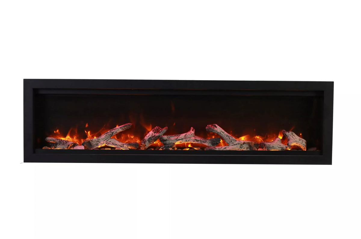 Amantii Symmetry Bespoke Electric Built In Fireplace - Eternal Flame Outdoors
